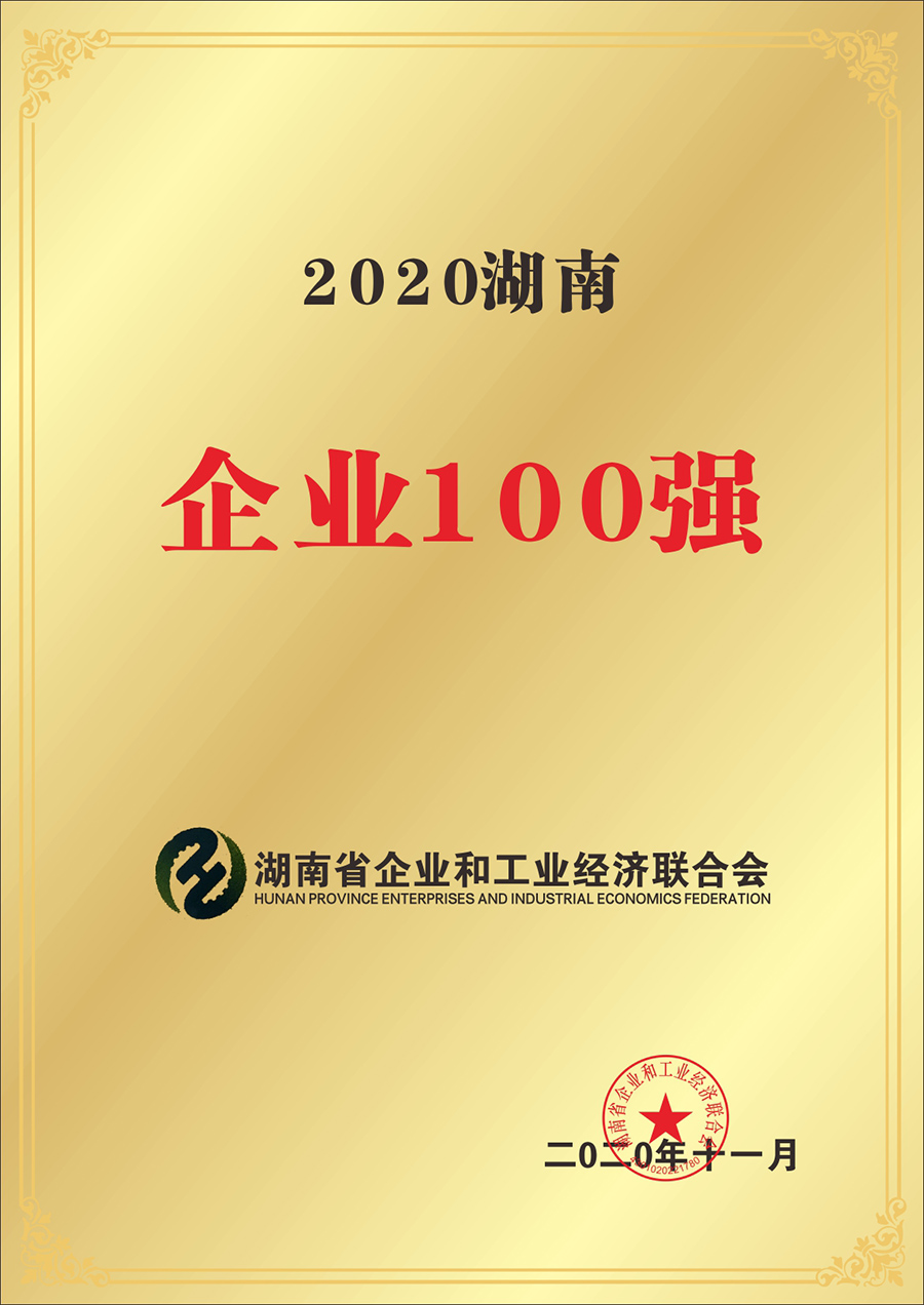 湖南企業(yè)100強